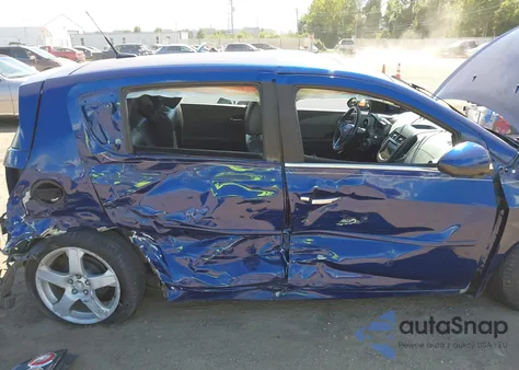 2013 Chevrolet Sonic Ltz Manual z USA, uszkodzony, nr VIN 1G1JF6SB3D4247900